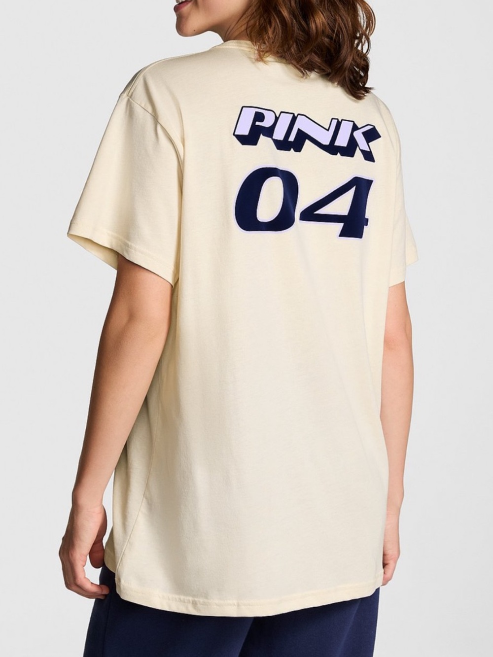 Pink Victoria Secret Campus Short Sleeve